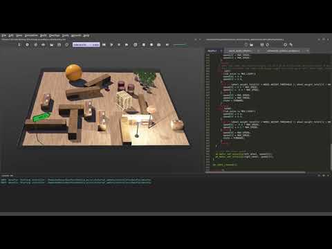 WeBots simulator - autonomous system