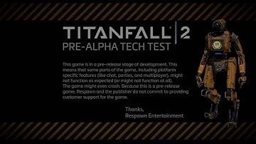 Titanfall 2 tech test | TRAINING TIME!!!