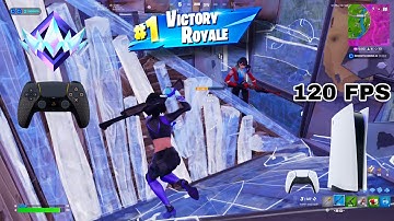 Fortnite Unreal Ranked Reload on PS5 | Controller Gameplay | 120 FPS
