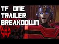 Transformers one first trailer breakdown
