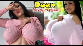 Duen Biography Facts🇹🇭{Plus Size Model Lifestyle} {Curvy Model} {Wiki} {Body Figure} {Relationships}