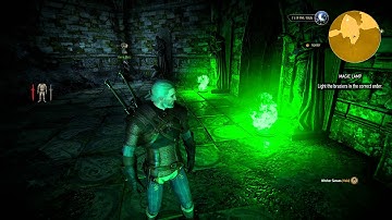 Witcher 3 - Magic Lamp riddle