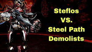 Steflos Steel Path Disruption Showcase! (Viral Slash Build) | Warframe