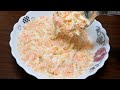 اسهل طريقه لعمل سلطة الكول سلو زى كنتاكي واحلى....👌#food #لايك #cooking