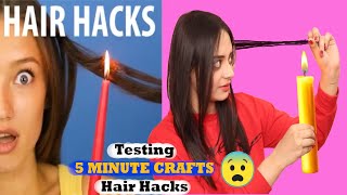 Hey guys, today we are trying out viral hair hacks by 5 minute crafts.
will try several hairstyles from all the life we...