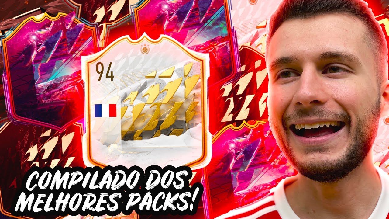 TIREI ZIDANE, MARADONA, PUSKÁS E OUTROS NO COMPILADO DOS MELHORES PACKS DOS INSCRITOS!! FIFA22 - UT