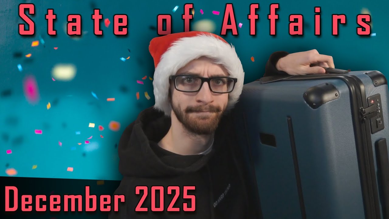 State of Affairs: December 2025 (or, lots of traveling, sickness, and chaos)