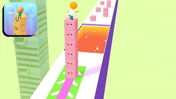 Cube Surfer – LV×17 All Levels SpeedRun Gameplay | Fun & Satisfying Mobile Game (Android/iOS)