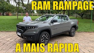 RAM Rampage Rebel Gasolina - A picape mais rápida fabricada no Brasil