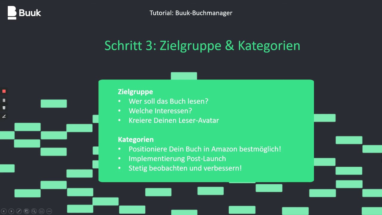 New Bücher schreiben Schritt #3: Zielgruppe und Kategorien | Buuk - Software für Autoren und Verlage