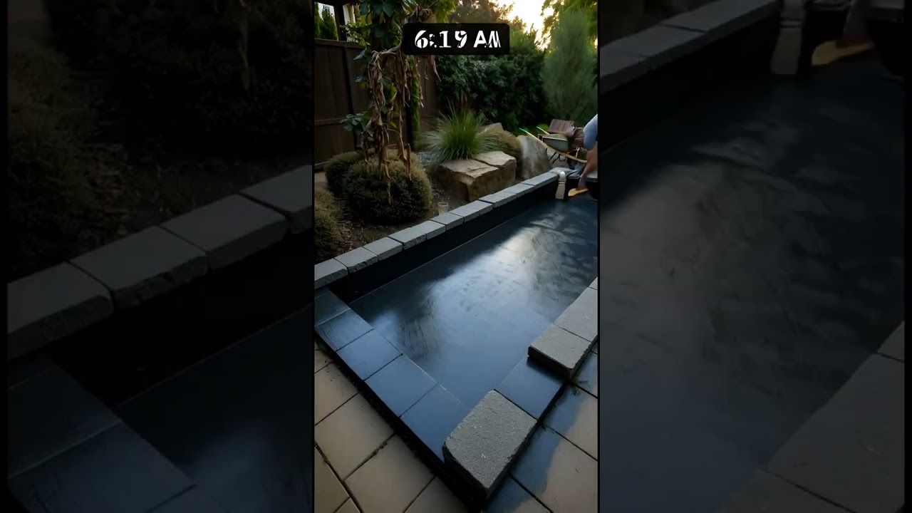 Realistic Garden & Pond Restoration | Ultra-Fast Construction Time-Lapse 