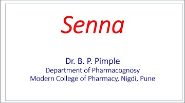 Morphology & Microscopy of Senna leaves: Dr Bhushan P Pimple