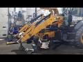 Замена пальца крепления переднего моста JCB 4CX [JCB axle repairs]