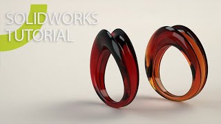 solidworks 2020 Jewelry Ring and Photoview360 rendering tutorial