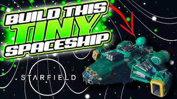Build This TINY SHIP In Starfield! Small Compact Spaceship Build Guide