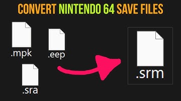 Convert Project64 Save Files to RetroArch (Mupen64Plus-Next)