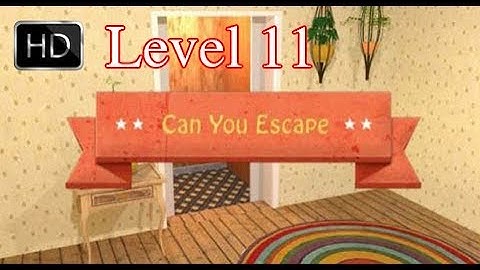 Can You Escape - Level 11 Walkthrough Solution Guide