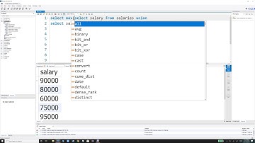 find nth highest salary from two tables in SQL.