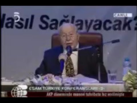 No 180 Prof. Dr. Necmettin ERBAKAN Esam Konferansları 2.Bölüm  11.07.2007 (Bostancı/İstanbul)