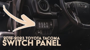 MUST HAVE If you use a Switch Pro or Auxbeam in YOUR 2016-2023 Toyota TACOMA!!!