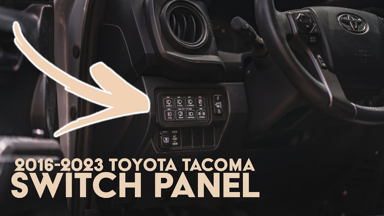 MUST HAVE If you use a Switch Pro or Auxbeam in YOUR 20162023 Toyota