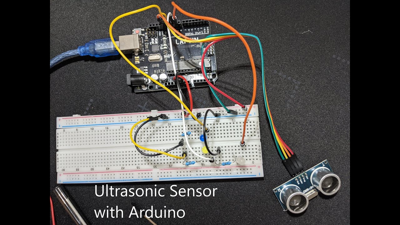 2 - Arduino - Ultrasonic Sensor - YouTube