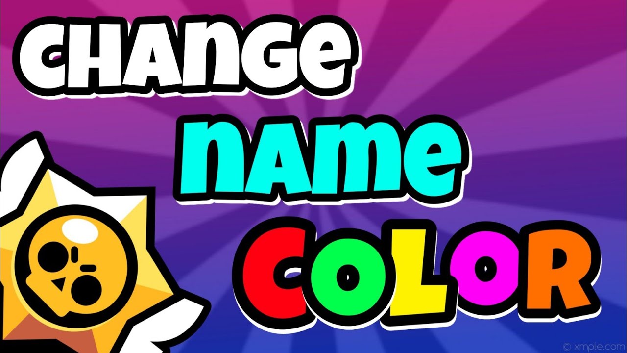 How To Change Name Color In Brawl Stars Shining Name In Brawl Stars Youtube - brawl stars color name change