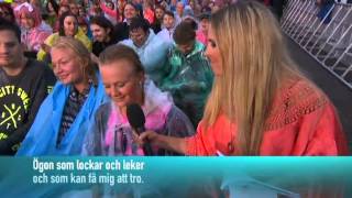 Lisa Miskovsky - Leende guldbruna ögon (Live @ Allsång på Skansen) chords