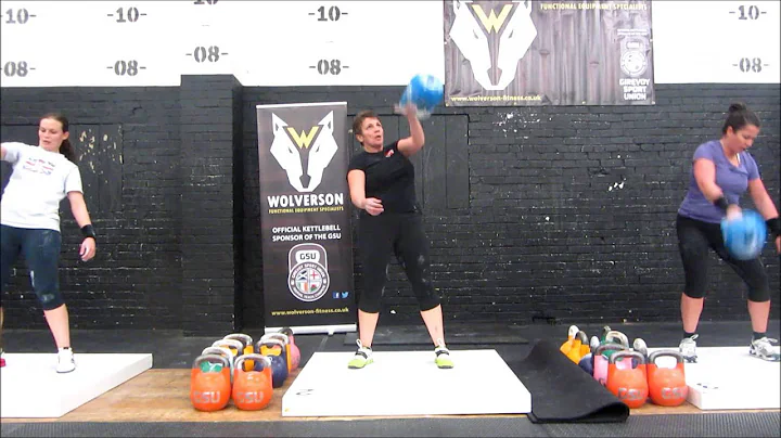Tracey Langham, GSU English Open 2014, 12kg Snatch