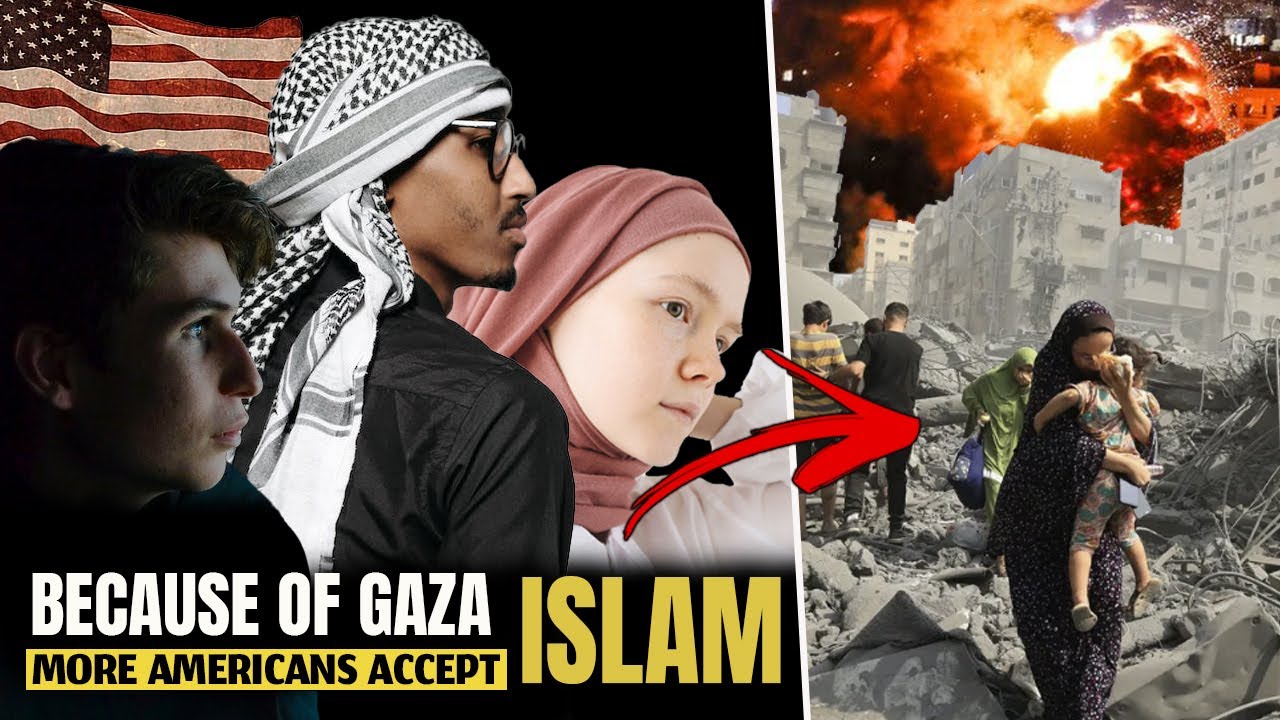 Thousands of Americans are converting to Islam because of the Palestinian resistance