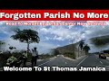 Local contractors gave st thomas the most beautiful and scenic road in the entire jamaica