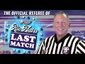 Mike Chioda Talks About Calling Ric Flair's Last Match, Favorite Moment & More
