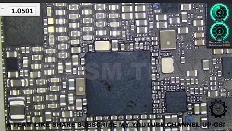 IPHONE 7 DEAD AUTO AMP FIX / PP VDD  MAIN SHORT/ ( 6 6S 6S PLUS 7  7 PLUS 8 PLUS) @upgsmteam