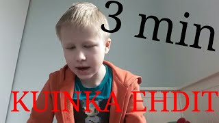 Kuinka Ehtiä Treeneihin 3 Minuutissa