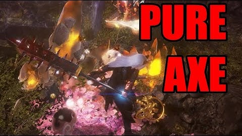 Pure Axe Run with DLCs (No magic, ninjutsu, Yokai shift or Yokai Abilities) - Nioh 2