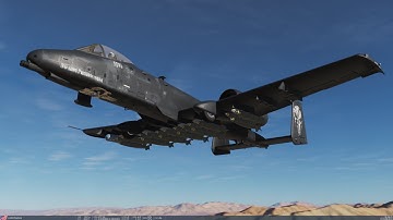 DCS A10C Warthog - Mk82 CCRP Carpet Bombing