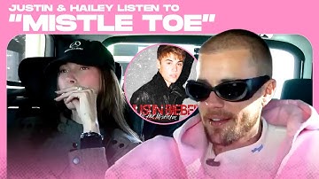 JUSTIN BIEBER REACTS TO HIS CHRISTMAS ALBUM! (FT. HAILEY)