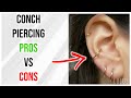 Conch Piercing 👍Pros & Cons 👎