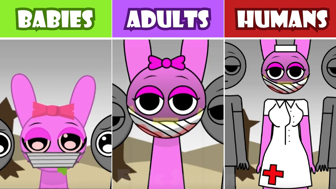 Incredibox - ParaSprunki But BABIES vs ADULTS vs HUMAN Version