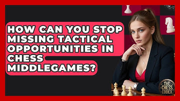 How Can You Stop Missing Tactical Opportunities In Chess Middlegames? - The Chess Codex
