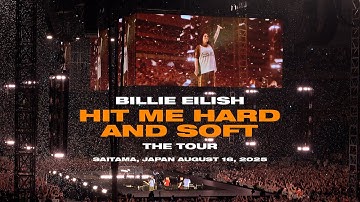 [4K] BILLIE EILISH HIT ME HARD AND SOFT TOUR JAPAN | Saitama Super Arena (Full Concert) | 2025.08.16