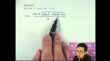 Herman Yeung - DSE 數學一天衝刺課程 - 04 (Quadratic formula 二次方程求根公式)