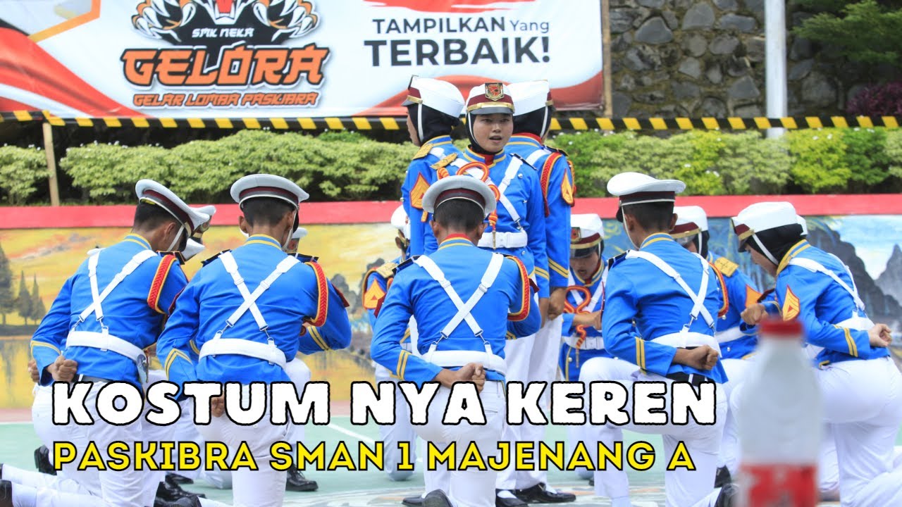 PASKIBRA SMAN 1 MAJENANG A LKBB GELORA 2 SE NASIONAL DI SMKN KARANGPUCUNG 2022