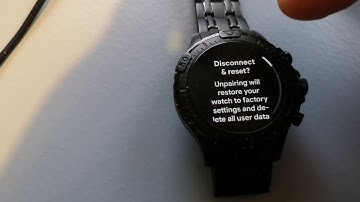 Fossil Gen 5 Garrett HR reset to factory settings and the "ticking" issue from the speaker