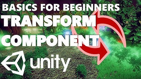 WHAT IS THE TRANSFORM COMPONENT? | HOW TO USE UNITY 3D | UNITY BASICS FOR BEGINNERS #04/25