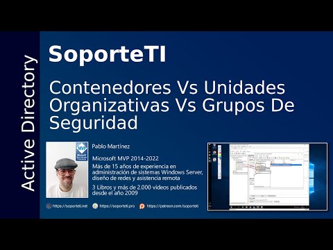 Video: ¿Qué es un contenedor de Active Directory?