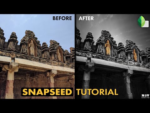 Dynamic Black And White With Color Splash In Snapseed | Snapseed Tutorial | Android | Iphone