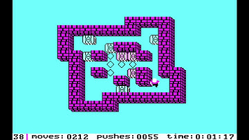 Soko-Ban MS-DOS Variant, Level 38