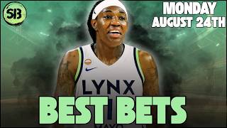 My Favorite WNBA Player Props for Today | Best Bets + Free Picks Monday August 24th