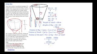 Item Six Solutions to End of Term One Pre-mock Exam
